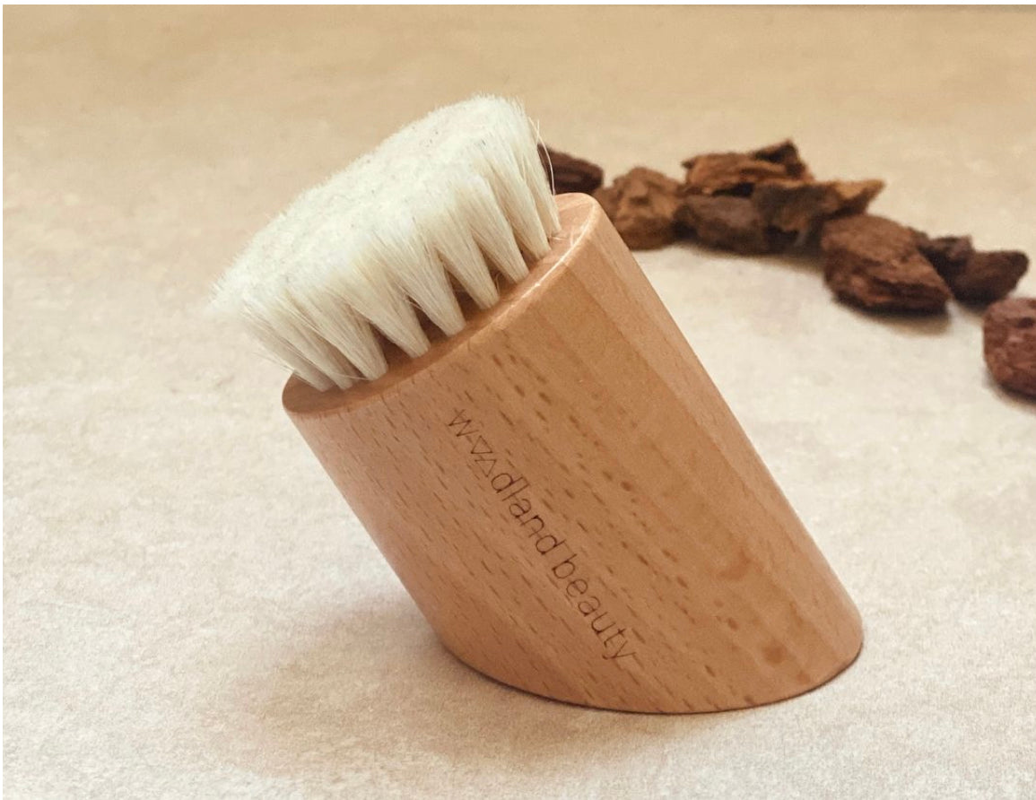 Facial dry brush